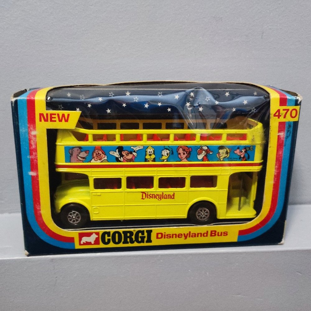 Vintage Corgi Disneyland Bus - Collectors Item